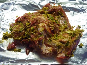 Ready for the oven